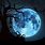 Halloween Blue Moon Clip Art