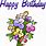 Happy Birthday Bouquet Clip Art