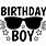 Happy Birthday Boy SVG