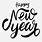 Happy New Year Font Style