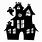 Haunted House Cut Out