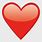 Heart Emoji with No Background