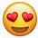 Heart Eyes Emoji Copy and Paste