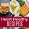 Heart Healthy Menus and Recipes