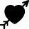 Heart with Arrow Symbol