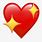 Heart with Sparkles Emoji