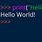 Hello World Code