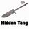 Hidden Tang Knife