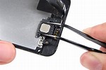 Holes Behind Screen above Earpiece iPhone SE 2020
