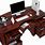 Home Office Wood Executive Desk