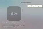 Home Sharing Apple TV