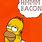 Homer Simpson Bacon Meme
