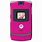 Hot Pink Razor Phone