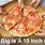 How Big Is 10 Inch Pizza