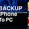 How to Backup iPhone to Windows Computer