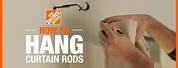 How to Hang Curtain Rods