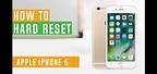 How to Hard Reset a iPhone 6