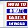 How to Print Labels
