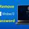 How to Remove Password From Windows