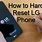 How to Reset LG Phone