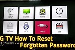 How to Reset Password On LG
