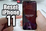 How to Reset iPhone 11