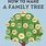 How to Set Up a Family Tree