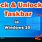 How to Unlock Taskbar