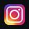 Instagram Logo in Black Background