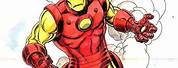 Iron Man Comic Book Style