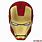 Iron Man Face Mask Drawing