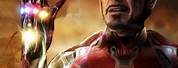 Iron Man Wearing Infinity Gauntlet
