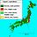 Japan Forest Map