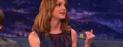Jayma Mays On Conan Talk Show