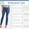 Jeans Inseam Size Chart