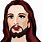 Jesus Face Cartoon
