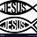 Jesus Fish Sign