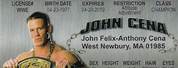 John Cena ID Card