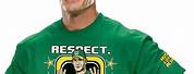 John Cena in Yellow Shirt Transparent