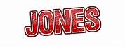 Jones Name Logo