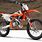 KTM 125 SX Dirt Bike