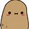 Kawaii Potato Emoji