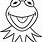 Kermit Face Drawing