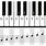 Keyboard Music Notes