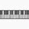 Keyboard Piano Keys Clip Art
