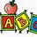 Kindergarten ABC Clip Art