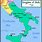 Kingdom of Sicily Map