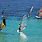 Kitesurfers On Bacina Lakes Croatia