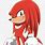 Knuckles Holding Sonic