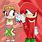 Knuckles and Tikal the Echidna